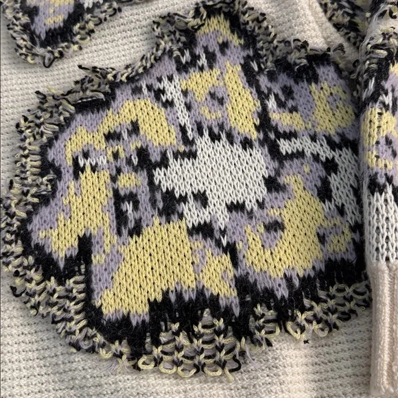 3.1 Phillip Lim Multicolor Wool Abstract knitted jumper
Sweater Sz small S - Picture 6 of 8